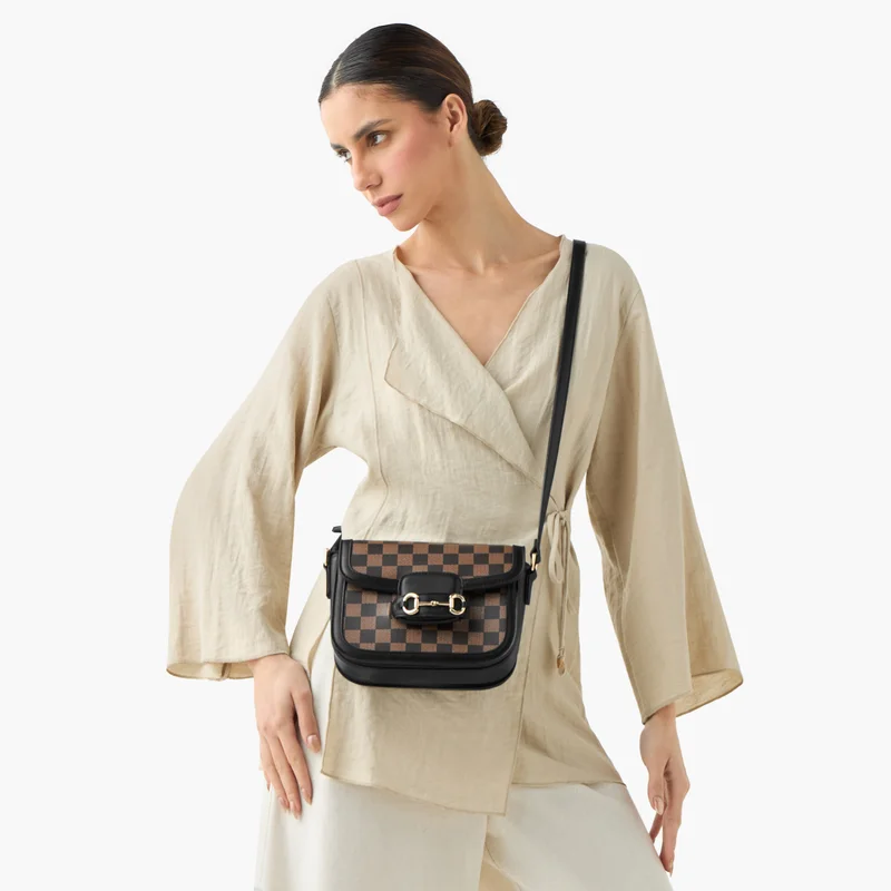 ساشا Sasha Printed Crossbody Bag for Women